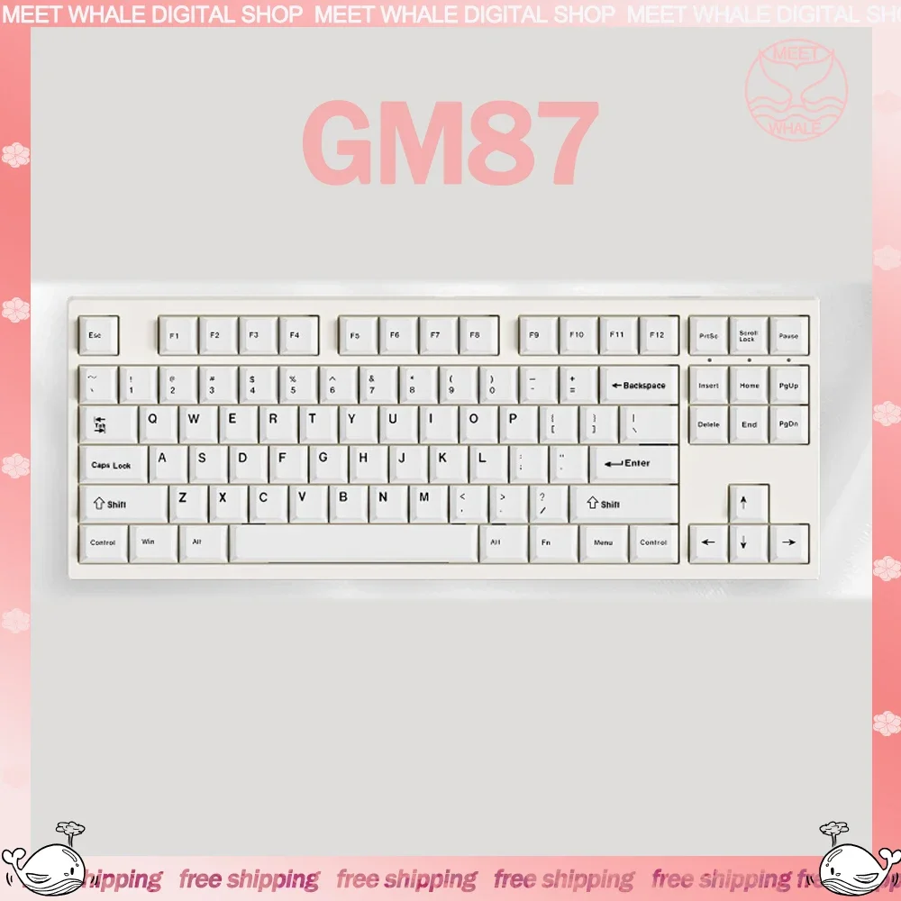 GMDK GM87 Wired Mechanical Keyboard Magnetic Switch Rgb Backlit Support Valorant Rt Rapid Trigger Gaming Keyboard Pc Accessories
GMDK GM87 Wired Mechanical Keyboard Magnetic Switch Rgb Backlit Support Valorant Rt Rapid Trigger Gaming Keyboard Pc Accessories