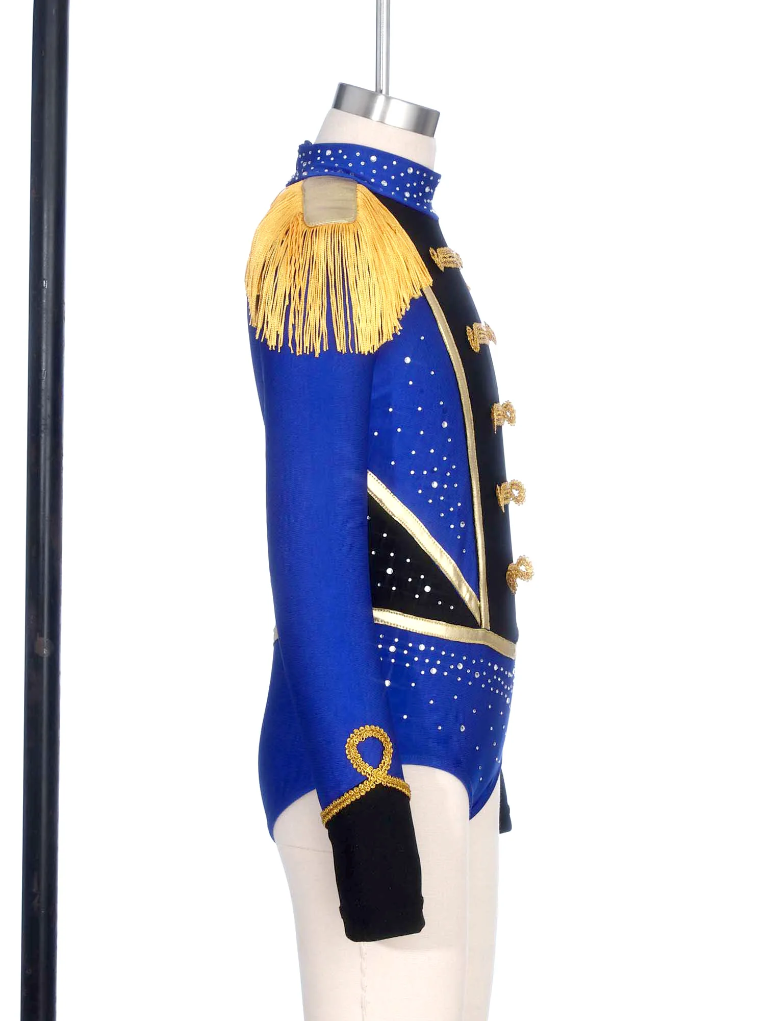Girls Halloween Circus Ringmaster Costume Long Sleeve Fringe Epaulets Rhinestones Leotard Bodysuit Master Lion Tamer Jumpsuit
Girls Halloween Circus Ringmaster Costume Long Sleeve Fringe Epaulets Rhinestones Leotard Bodysuit Master Lion Tamer Jumpsuit