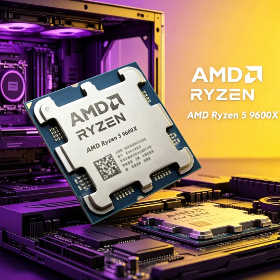 Professional Gaming AMD R5 9600X 5.4GHz Overclockable 32MB L3 AM5 Fit B850 X870 Loose Pieces Desktop CPU
Professional Gaming AMD R5 9600X 5.4GHz Overclockable 32MB L3 AM5 Fit B850 X870 Loose Pieces Desktop CPU