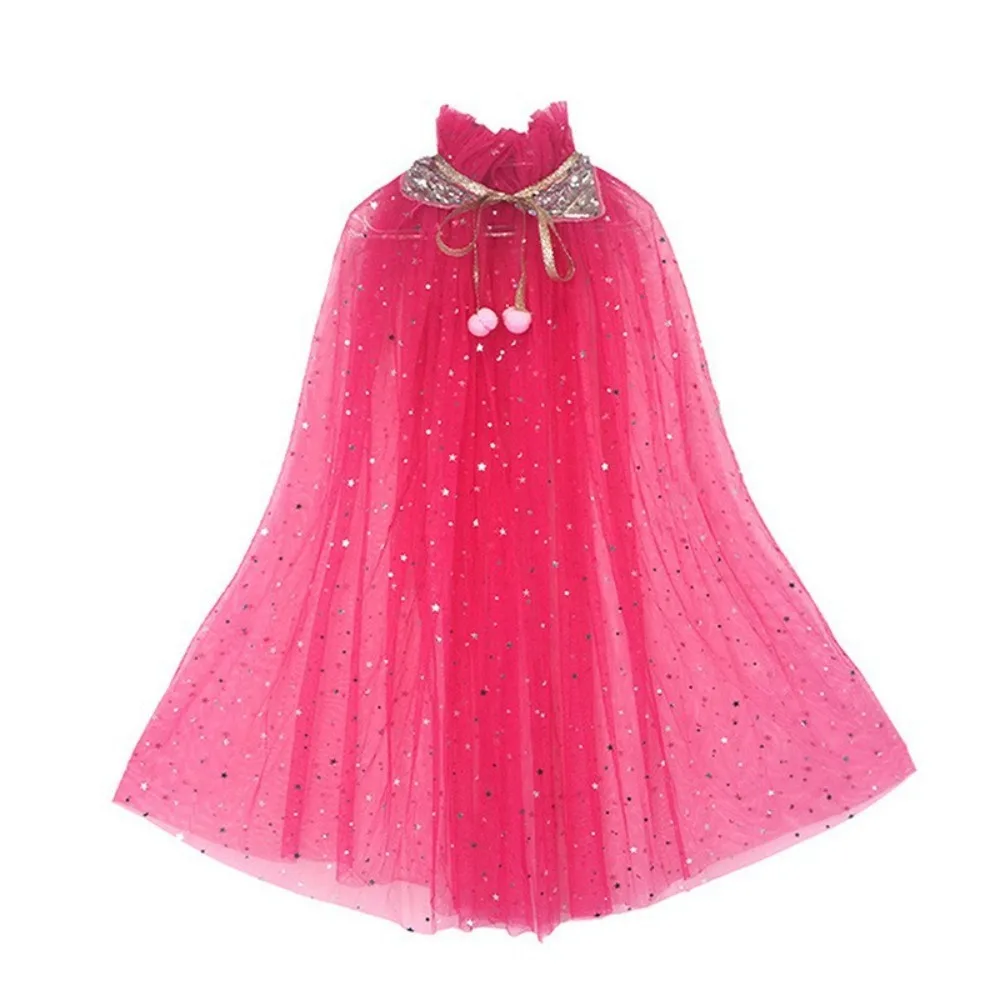 Cosplay Accessories Role-Playing Children's Princess Shawl Stage Props Mesh Outerwear Cape Mesh Shawl Halloween
Cosplay Accessories Role-Playing Children's Princess Shawl Stage Props Mesh Outerwear Cape Mesh Shawl Halloween