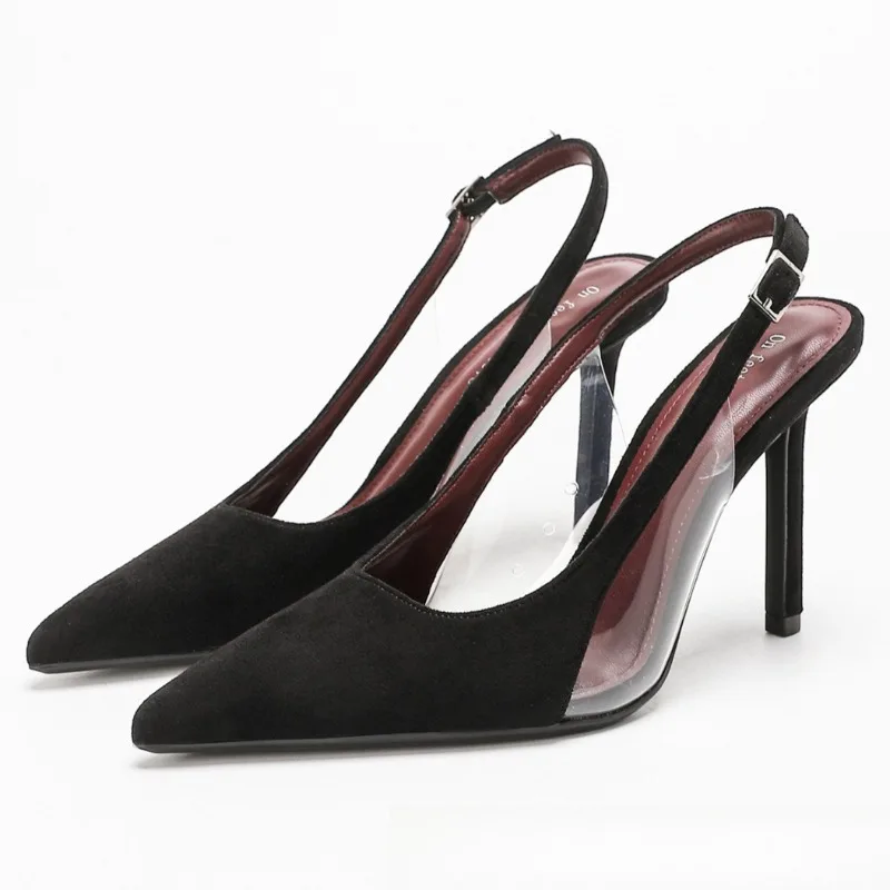 Elegant Black Satin Slingback Heels for Women Fashion Pointy Toe Back Strap Buckle Stiletto Sandals Sexy Banquet Dress Shoes
Elegant Black Satin Slingback Heels for Women Fashion Pointy Toe Back Strap Buckle Stiletto Sandals Sexy Banquet Dress Shoes