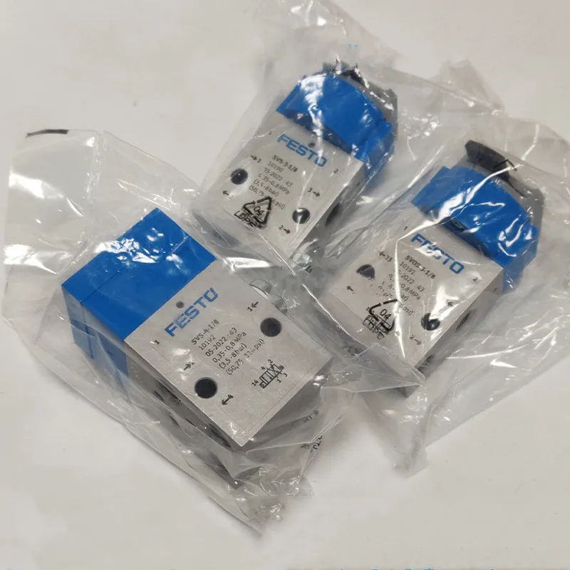 FESTO Front panel mounted valve SVS-3-1/8 10190 SVOS-3-1/8 10191 SVS-4-1/8 10192
FESTO Front panel mounted valve SVS-3-1/8 10190 SVOS-3-1/8 10191 SVS-4-1/8 10192