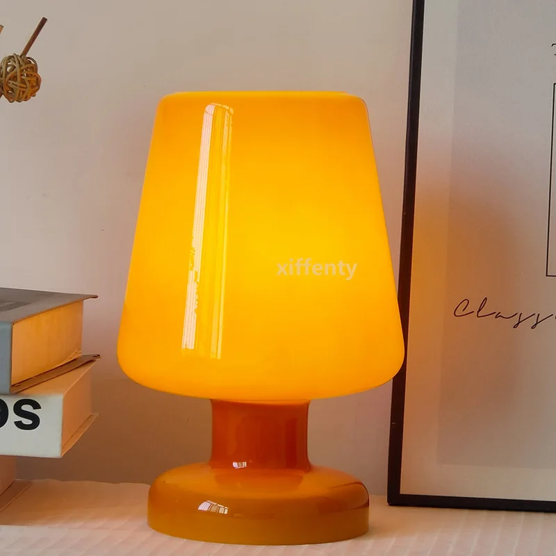 French Cream Table Lamp Mushroom Lamp Stained Glass Bedroom Bedside Lamp Atmosphere Lamp Net Red Girl Bed Room Decoration
French Cream Table Lamp Mushroom Lamp Stained Glass Bedroom Bedside Lamp Atmosphere Lamp Net Red Girl Bed Room Decoration