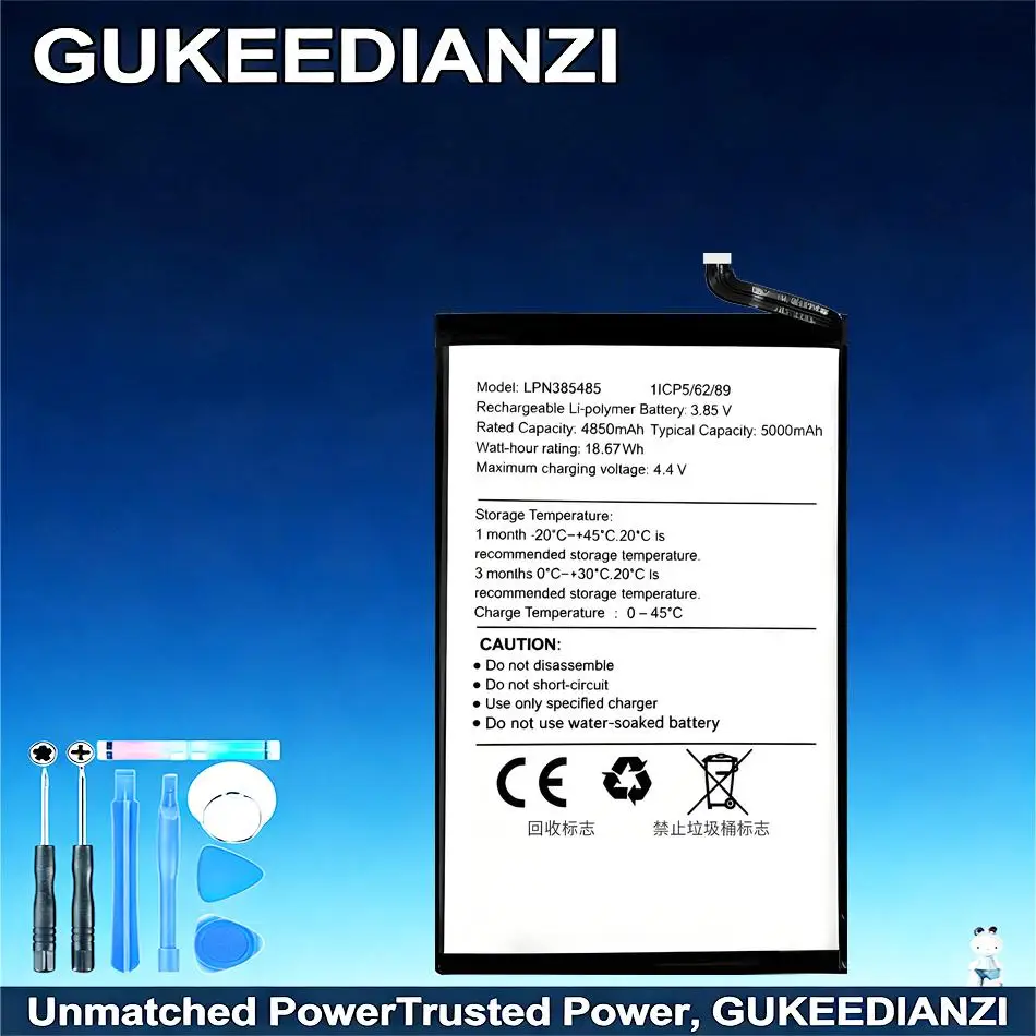 Premium Replacement Mobile Phone Battery High Capacity For Hisense LPN385485 5000mAh
Premium Replacement Mobile Phone Battery High Capacity For Hisense LPN385485 5000mAh