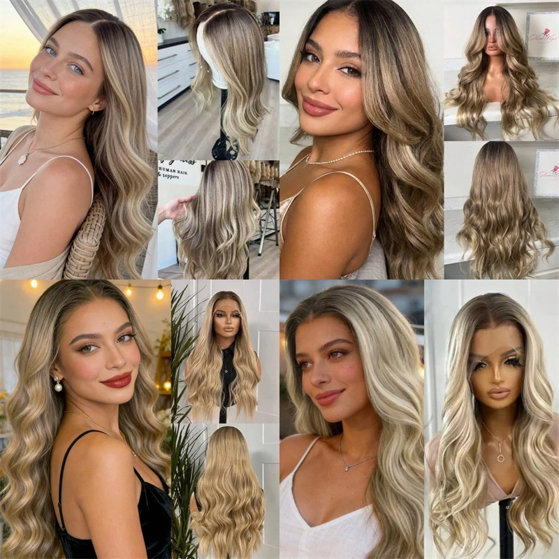 Женские парики: омбре, пепельно-русый, HD-парик с кружевной передней частью, 150% плотность, натуральный вид, из термостойкого синтетического волокна, высокое качество
Женские парики: омбре, пепельно-русый, HD-парик с кружевной передней частью, 150% плотность, натуральный вид, из термостойкого синтетического волокна, высокое качество