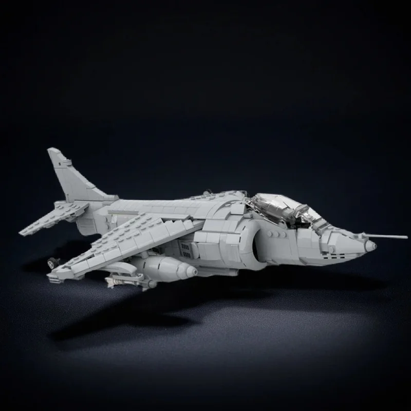 1001PCS MOC Creative Model Sea Harrier FRS1 Technology DIY Assembly Building Blocks Display Birthday Gift Decoration Decor Set
1001PCS MOC Creative Model Sea Harrier FRS1 Technology DIY Assembly Building Blocks Display Birthday Gift Decoration Decor Set