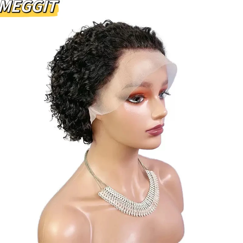 Meggit Pixie Cut Wig Curly Human Hair Short Bob Human Hair Wigs 13X4 Lace Front Wigs for Black Women
Meggit Pixie Cut Wig Curly Human Hair Short Bob Human Hair Wigs 13X4 Lace Front Wigs for Black Women