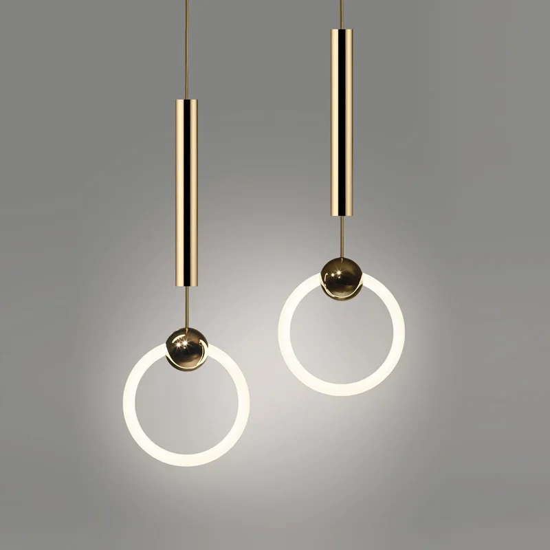 Modern Circle Ring Led Pendant Light Bedside Bedroom Lamp Gold Ring Hanging Lamp Home Decor Dining Room Indoor Lighting Fixtures
Modern Circle Ring Led Pendant Light Bedside Bedroom Lamp Gold Ring Hanging Lamp Home Decor Dining Room Indoor Lighting Fixtures