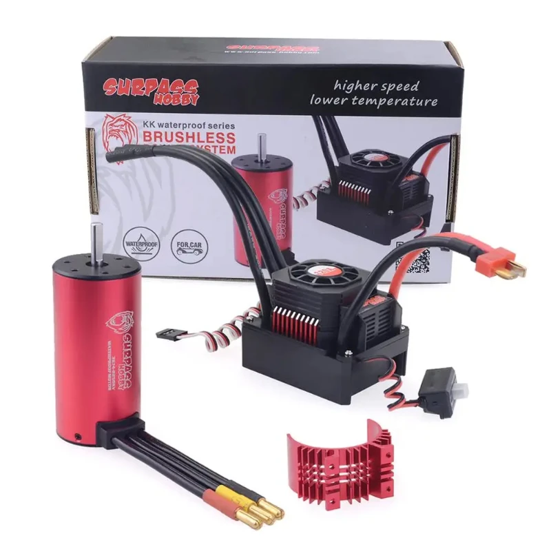 Surpass Hobby 3674 2250KV1900KV Бесщеточный двигатель + 120A Водонепроницаемый бесщеточный Esc 2-3S для моделей 1/8 Rc Багги Дрифт-автомобиль
Surpass Hobby 3674 2250KV1900KV Бесщеточный двигатель + 120A Водонепроницаемый бесщеточный Esc 2-3S для моделей 1/8 Rc Багги Дрифт-автомобиль
