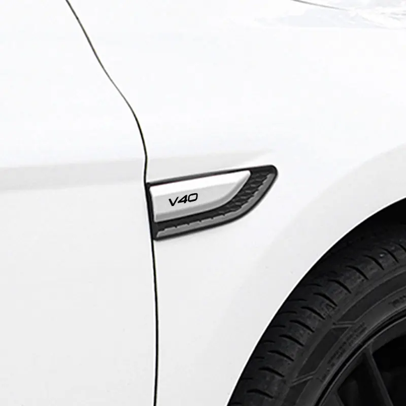 Car Wing Air Outlet Stickers Car Body Front Wheel Brow Decor Sticker for volvo v40 V50 v90cc T5 V90 corss country B5 Accessories
Car Wing Air Outlet Stickers Car Body Front Wheel Brow Decor Sticker for volvo v40 V50 v90cc T5 V90 corss country B5 Accessories