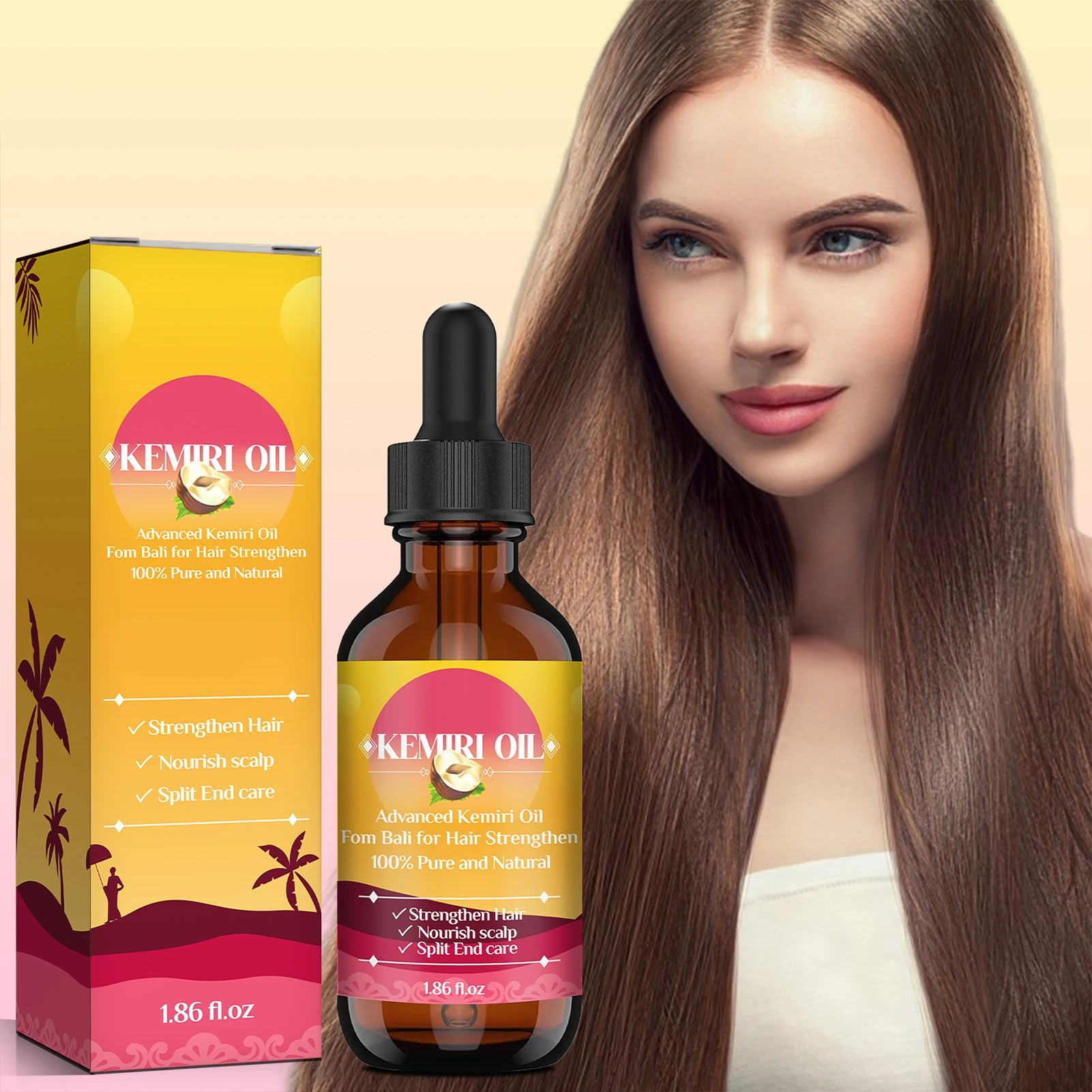 Moisturizing Hair Essential Oil Deep Nourishment Natural Ingredients Hair Oil n Women Hair Nutrition Care
Moisturizing Hair Essential Oil Deep Nourishment Natural Ingredients Hair Oil n Women Hair Nutrition Care