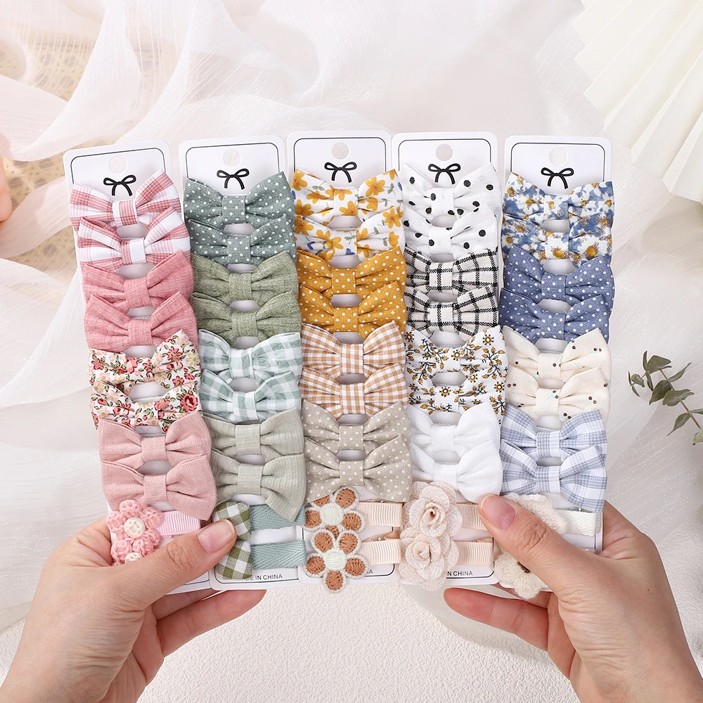 BABY BOWS 2025 Spring10Pcs/set Handmade Fabric Printed Barrette Boutique Mini Boutique Bangs Bow Hair Clip Ins Daisy Hairgripes
BABY BOWS 2025 Spring10Pcs/set Handmade Fabric Printed Barrette Boutique Mini Boutique Bangs Bow Hair Clip Ins Daisy Hairgripes