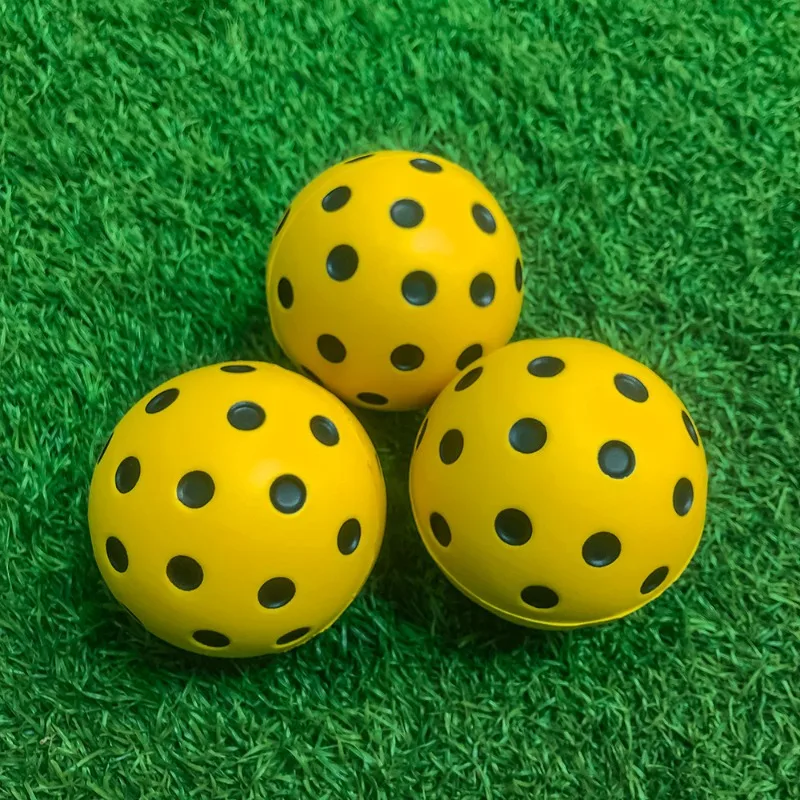 New Indoor Entertainment Low-noise Pickle Ball 74mm No Noise and No Disturbance, Soft PU Foam Silent Ball
New Indoor Entertainment Low-noise Pickle Ball 74mm No Noise and No Disturbance, Soft PU Foam Silent Ball