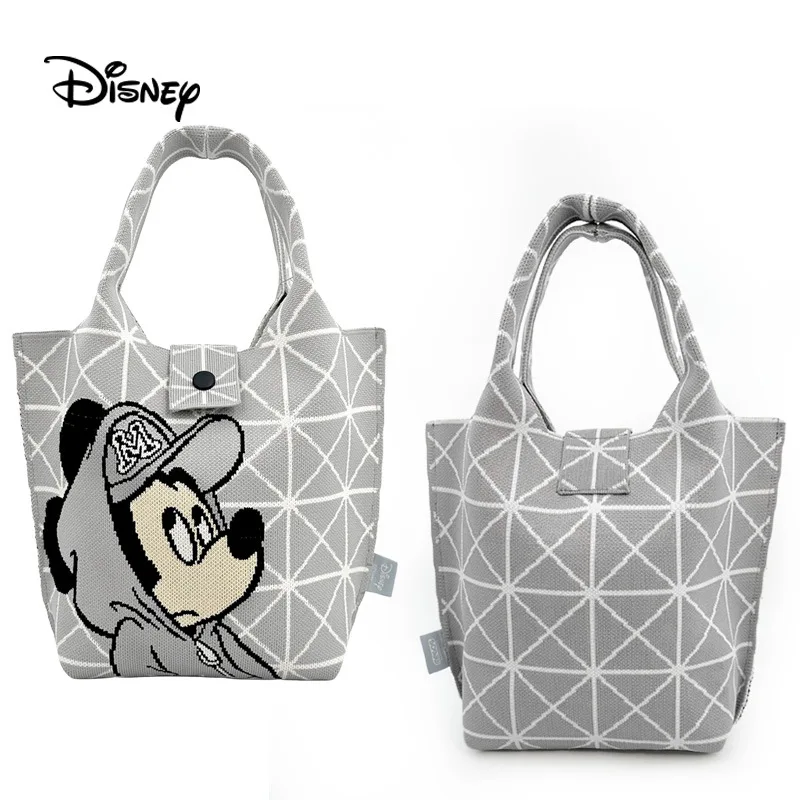 Disney Mickey New Mini Handbag Cartoon Cute Women's Handbag Luxury Brand Original Mini Knitted Women's Bag High Quality
Disney Mickey New Mini Handbag Cartoon Cute Women's Handbag Luxury Brand Original Mini Knitted Women's Bag High Quality
