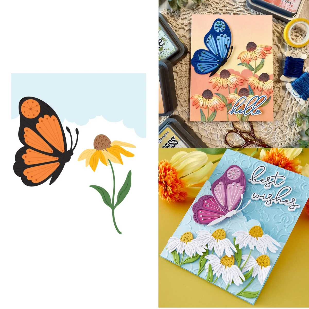 New Flower Butterfly Dance Metal Cutting Dies Stamps Stencil Hot Foil for DIY Decorating Scrapbook Paper Card Craft 2026 Spring
New Flower Butterfly Dance Metal Cutting Dies Stamps Stencil Hot Foil for DIY Decorating Scrapbook Paper Card Craft 2026 Spring