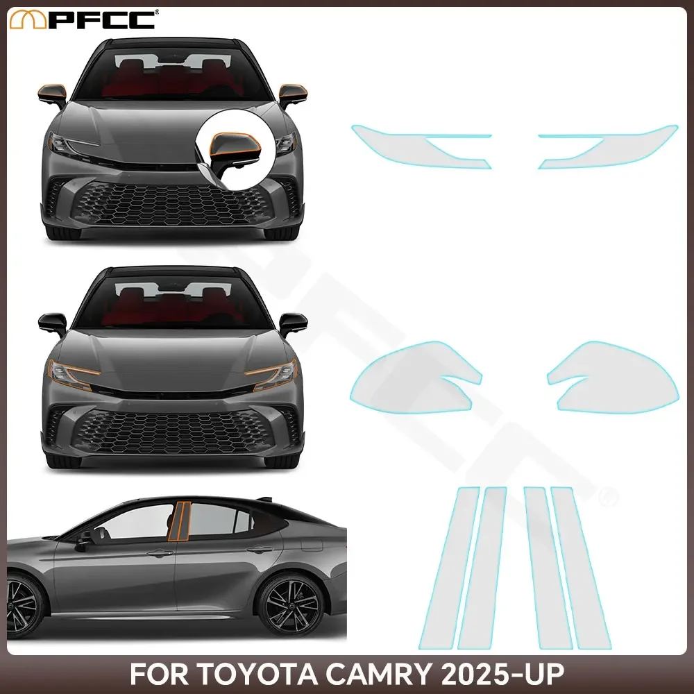 For Toyota CAMRY 2025 TPU Transparent Sticker Body Accessories Pre-Cut Paint Protection Film Car Clear Kit Sticker car accessori
For Toyota CAMRY 2025 TPU Transparent Sticker Body Accessories Pre-Cut Paint Protection Film Car Clear Kit Sticker car accessori