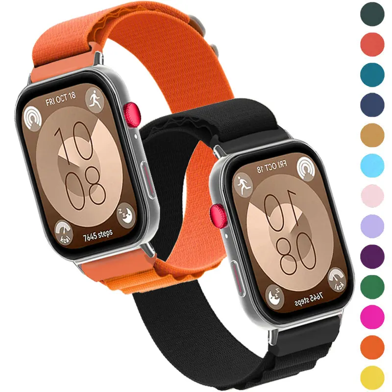 High Quality Alpine Loop Strap For Huawei Watch Fit 4 Pro Band Nylon Wristband Correa For Huawei Fit 3 4 Watchband Accessories
High Quality Alpine Loop Strap For Huawei Watch Fit 4 Pro Band Nylon Wristband Correa For Huawei Fit 3 4 Watchband Accessories