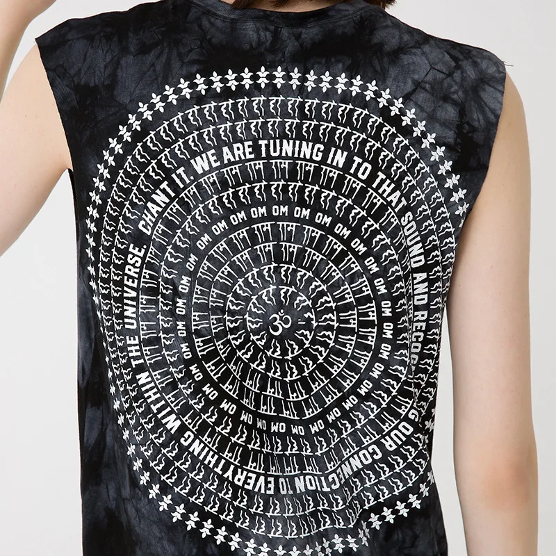 NIOKI 2023 New Sanskrit Tie Dyeing Yoga Vest Woman Fitness Running Fashion Breathable Loose Sleeveless Blouse
NIOKI 2023 New Sanskrit Tie Dyeing Yoga Vest Woman Fitness Running Fashion Breathable Loose Sleeveless Blouse