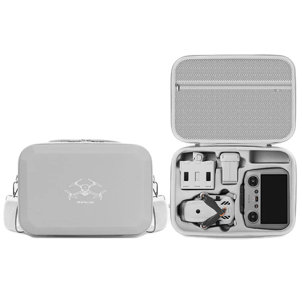 Storage Bag For DJI Lito 1/X1 Dual Zipper Hard Shell Portable Carrying Case Anti-Crush Shockproof PU With Shoulder Strap
Storage Bag For DJI Lito 1/X1 Dual Zipper Hard Shell Portable Carrying Case Anti-Crush Shockproof PU With Shoulder Strap