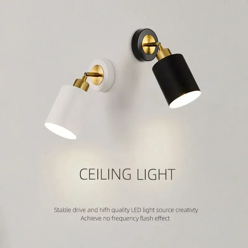 Bedroom Besides Wall Light 350° Rotatable Adjustable Angle Indoor LED Wall Lamp Lights Fixture Aluminum Spotlight AC90-220V
Bedroom Besides Wall Light 350° Rotatable Adjustable Angle Indoor LED Wall Lamp Lights Fixture Aluminum Spotlight AC90-220V