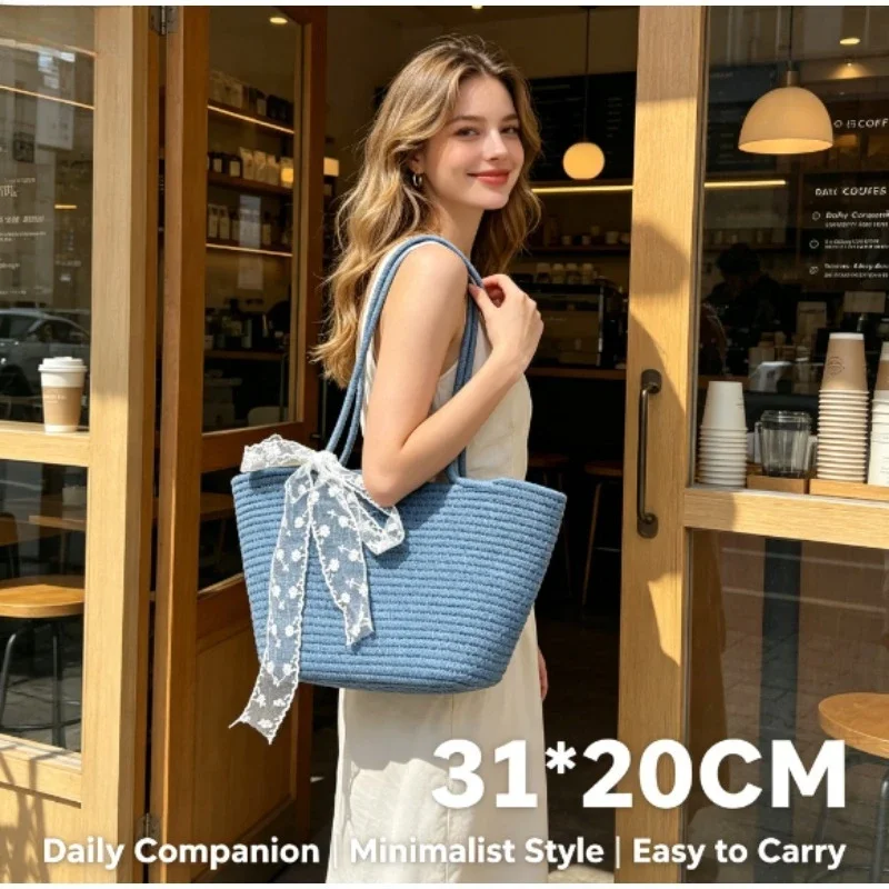 2026 Large Capacity Pastoral Woven Vegetable Basket Handbag Multi-use Bag for Seaside Vacation Portable Pet Carrier
2026 Large Capacity Pastoral Woven Vegetable Basket Handbag Multi-use Bag for Seaside Vacation Portable Pet Carrier