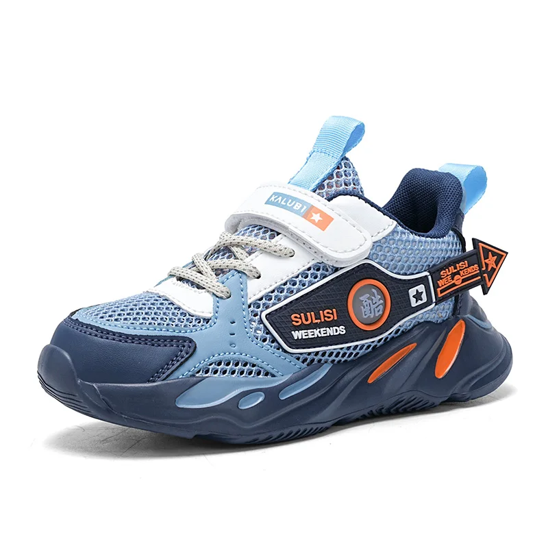 New Spring Summer Single Mesh Sports Shoes Magic Strap Soft Sole Running Shoes For Older Boys Students
New Spring Summer Single Mesh Sports Shoes Magic Strap Soft Sole Running Shoes For Older Boys Students