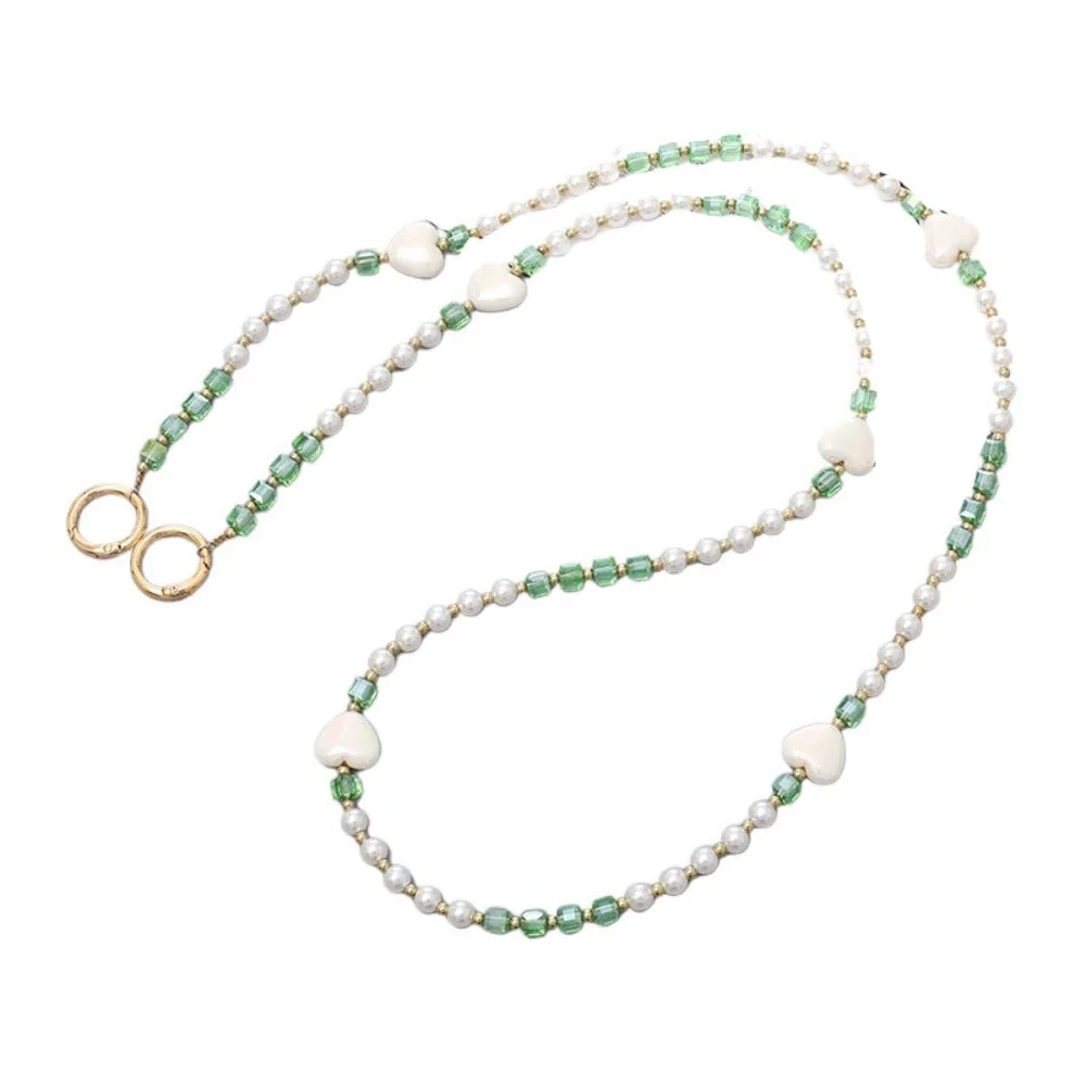 Pearl Love Crossbody Chain Crystal Bead Pendant Luggage Keychain Hanging Accessories Mobile Phone Hanging Rope Chain Accessories
Pearl Love Crossbody Chain Crystal Bead Pendant Luggage Keychain Hanging Accessories Mobile Phone Hanging Rope Chain Accessories