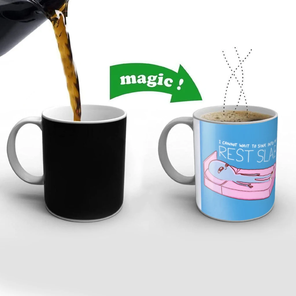 Rest Slab Creativity Change Color Chang mug Ceramic mug Hot Coffee Cup Breakfast Cup Mug Friend Gift
Rest Slab Creativity Change Color Chang mug Ceramic mug Hot Coffee Cup Breakfast Cup Mug Friend Gift