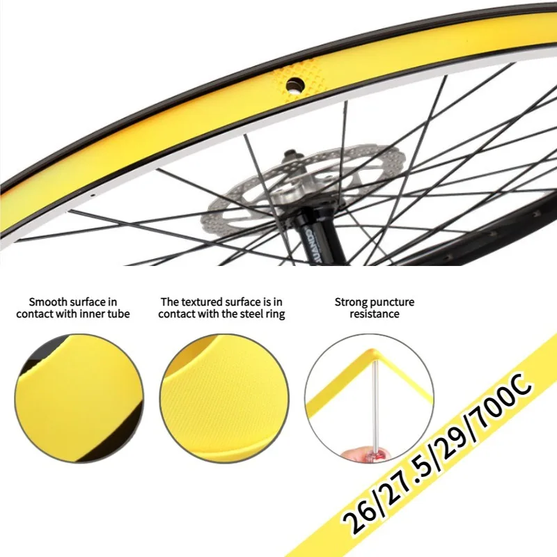 1 Pair 2pcs Bicycle Tube Premium PVC Rim Tapes Strips MTB Mountain Bike Road Bike Folding Tire Liner Cover 26 27.5 29 700c Inch
1 Pair 2pcs Bicycle Tube Premium PVC Rim Tapes Strips MTB Mountain Bike Road Bike Folding Tire Liner Cover 26 27.5 29 700c Inch
