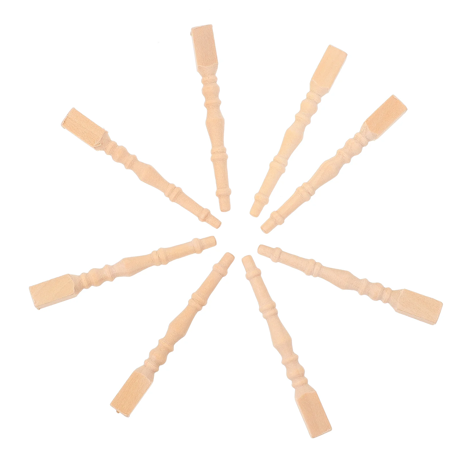 6 Pcs Table Legs Wood Material Dollhouse Mini Table Accessories Furniture Accessories Miniature Scene Decor
6 Pcs Table Legs Wood Material Dollhouse Mini Table Accessories Furniture Accessories Miniature Scene Decor
