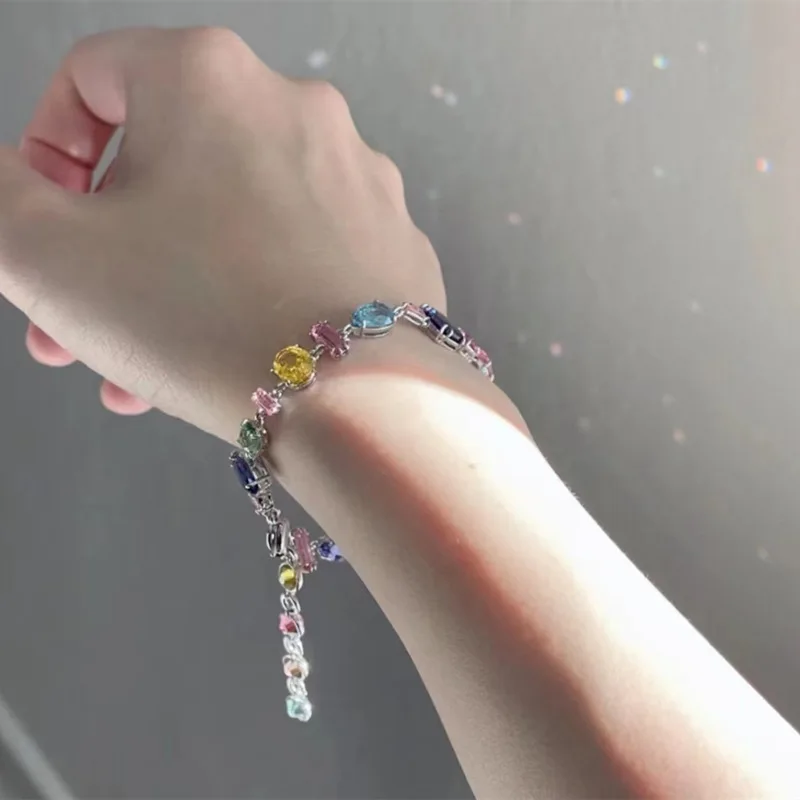 Disney cute rainbow color candy bracelet women's elements crystal bracelet women anime children's charm bracelet halloween gift
Disney cute rainbow color candy bracelet women's elements crystal bracelet women anime children's charm bracelet halloween gift