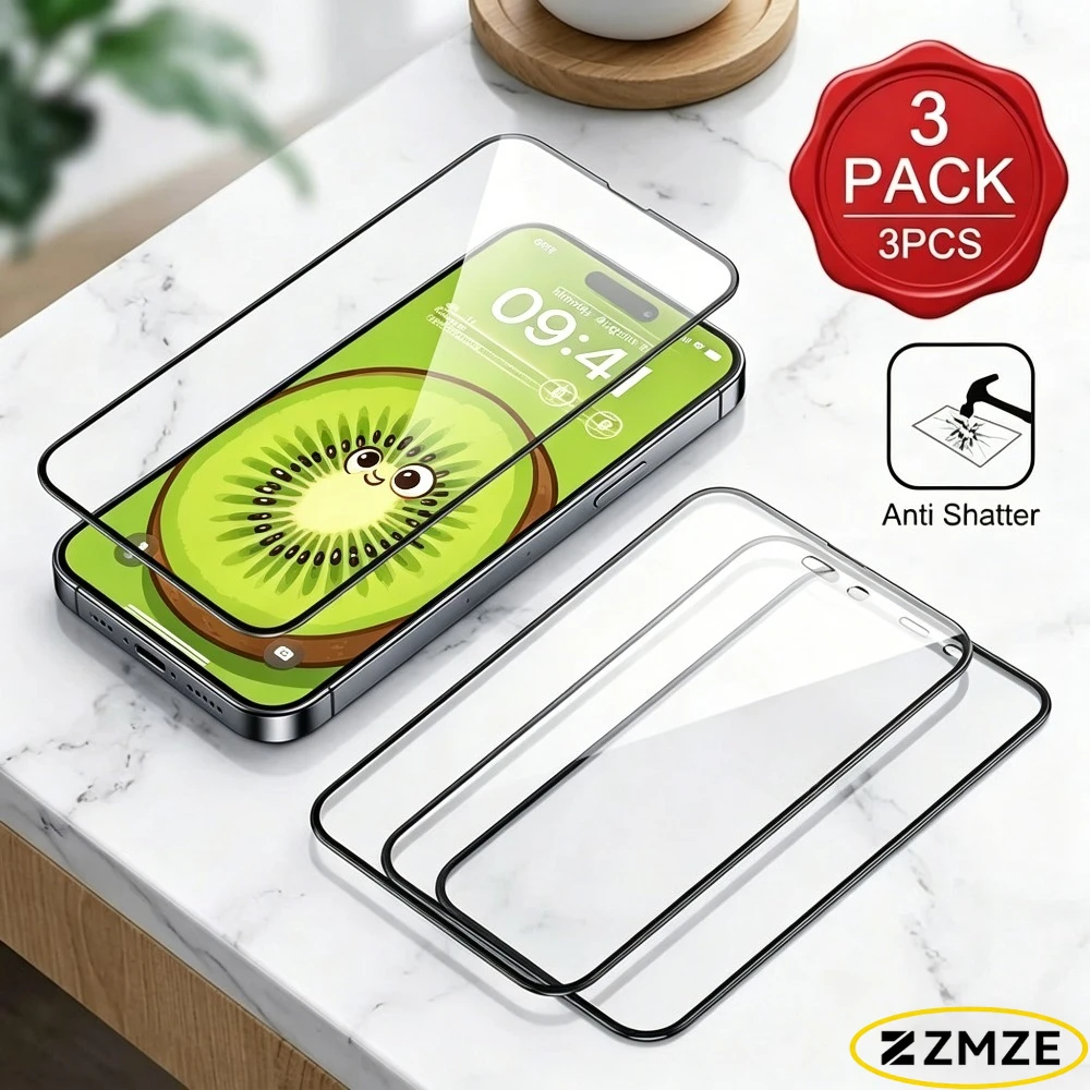 3 шт. ультрапрозрачных защитных стекол для iPhone 17, 16 Pro Max, 15, 14 Pro, 17e Air, а также для iPhone 16, 15 Plus, 13, 12, 11 Pro
3 шт. ультрапрозрачных защитных стекол для iPhone 17, 16 Pro Max, 15, 14 Pro, 17e Air, а также для iPhone 16, 15 Plus, 13, 12, 11 Pro