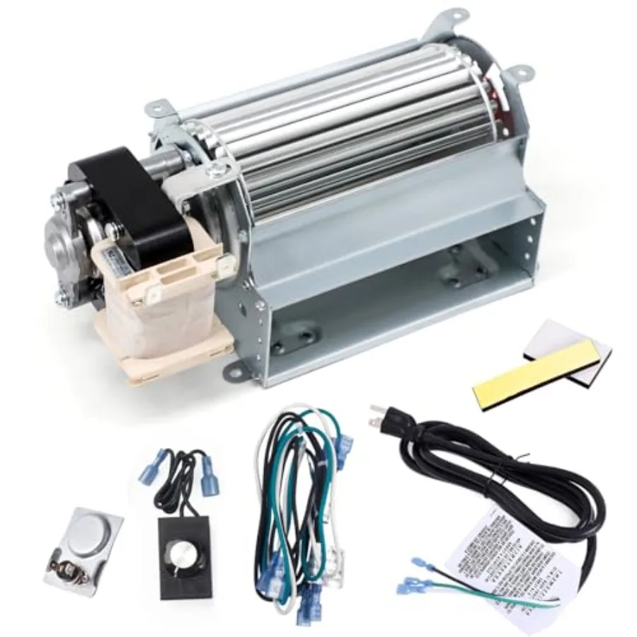 Replacement Fireplace Fan Blower Kit for Heatilator Fireplaces GFK21 GFK21A GFK21B and Security UZY3 Rotom HB-RB21K R7-RB21K No
Replacement Fireplace Fan Blower Kit for Heatilator Fireplaces GFK21 GFK21A GFK21B and Security UZY3 Rotom HB-RB21K R7-RB21K No