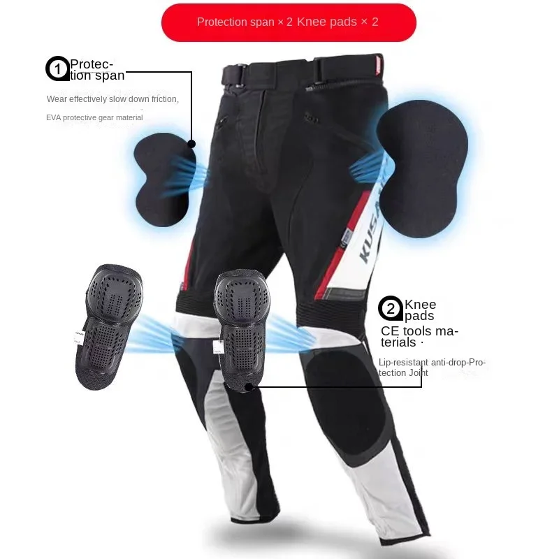 Motorcycle Riding Pants Off-road Racing Anti-fall Motorcycle Brigade Rally Pants for Men and Women Summer Breathable Moto Pants
Motorcycle Riding Pants Off-road Racing Anti-fall Motorcycle Brigade Rally Pants for Men and Women Summer Breathable Moto Pants