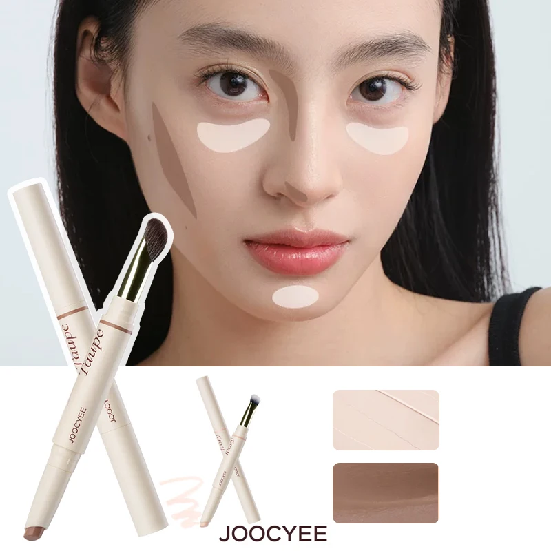 JOOCYEE Double-Ended Contouring Pen Highlighting Facial Nose Shadow with Brush Lightweight Easy To Blend
JOOCYEE Double-Ended Contouring Pen Highlighting Facial Nose Shadow with Brush Lightweight Easy To Blend