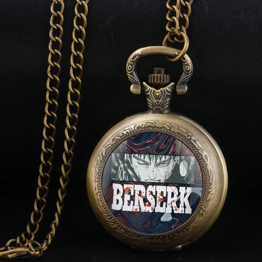 Anime Berserk Glass Dome Pocket Watch Vintage Fashion Boys Girls Necklace Pendant Clock Exquisite Chain Gifts Reloj De Bolsillo
Anime Berserk Glass Dome Pocket Watch Vintage Fashion Boys Girls Necklace Pendant Clock Exquisite Chain Gifts Reloj De Bolsillo