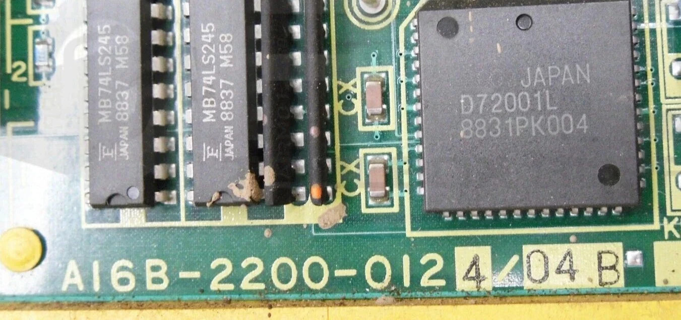 Плата управления FANUC A16B-2200-0124/04B, б/у, A16B-2200-0124
Плата управления FANUC A16B-2200-0124/04B, б/у, A16B-2200-0124