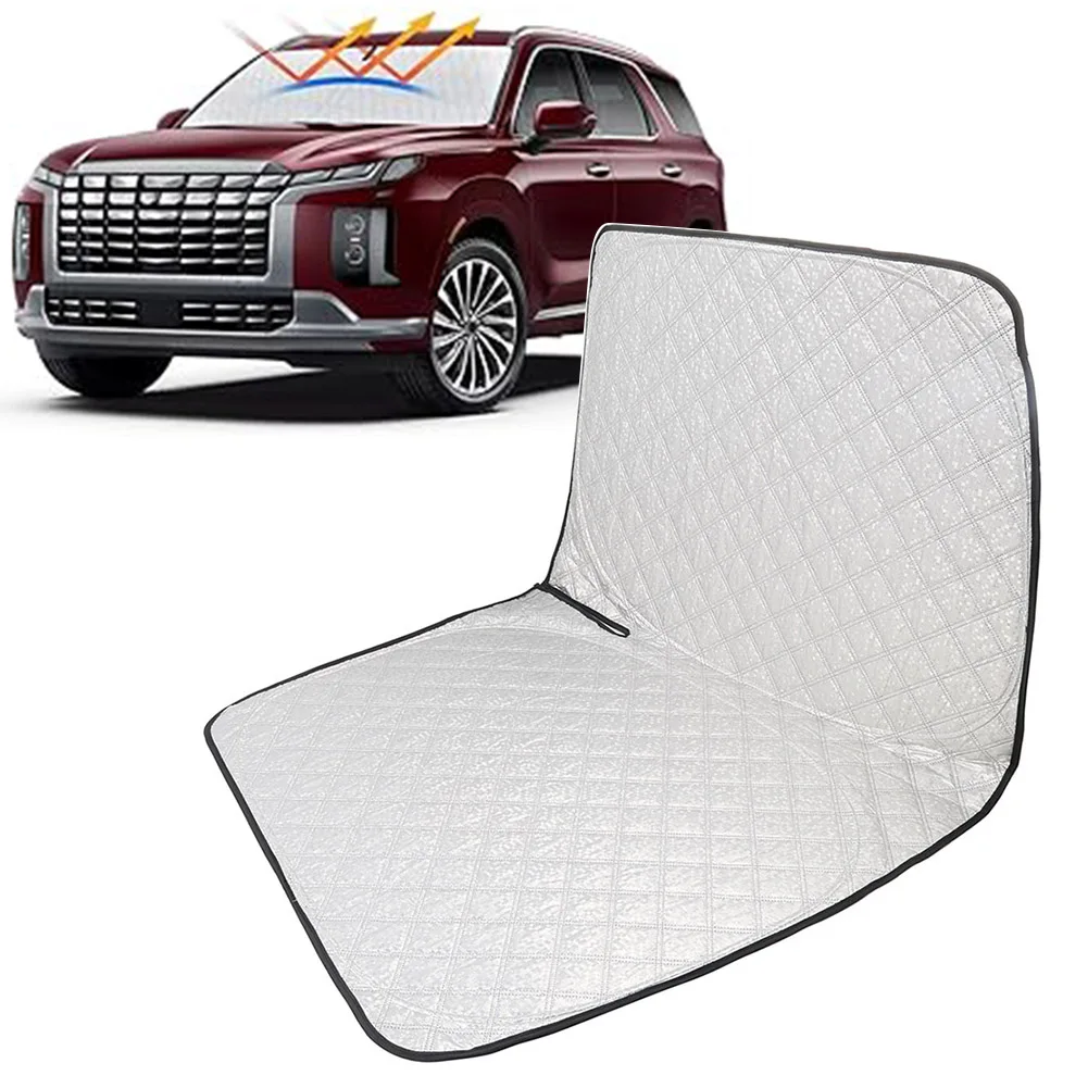 Car Foldable Front Windshield Sun Shade Visor Protector For Hyundai Palisade 2020-2025 Wear Resistant
Car Foldable Front Windshield Sun Shade Visor Protector For Hyundai Palisade 2020-2025 Wear Resistant