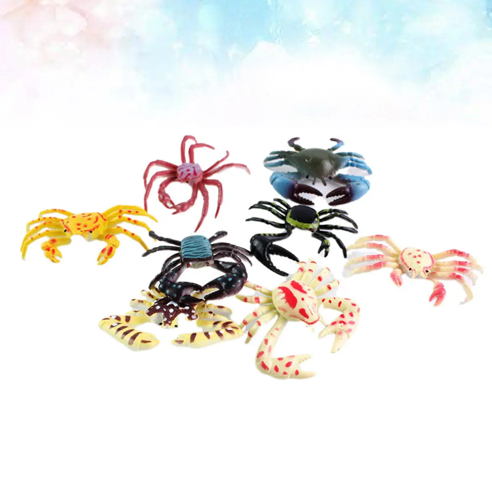 8Pcs Premium Plastic Sea Crab Animal Mold Set Lifelike Chic Novel Educational Learning Tool for Kids Cognition Development Gift
8Pcs Premium Plastic Sea Crab Animal Mold Set Lifelike Chic Novel Educational Learning Tool for Kids Cognition Development Gift