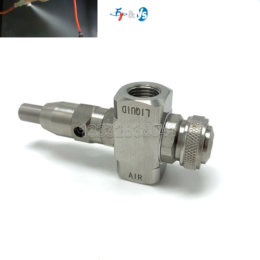 Discount JCO Two Fluid Air Atomizing Nozzle, Dry Fog Air Atomizing Spray Nozzle, Air Atomizing Nozzle Humidification Sprayer
Discount JCO Two Fluid Air Atomizing Nozzle, Dry Fog Air Atomizing Spray Nozzle, Air Atomizing Nozzle Humidification Sprayer