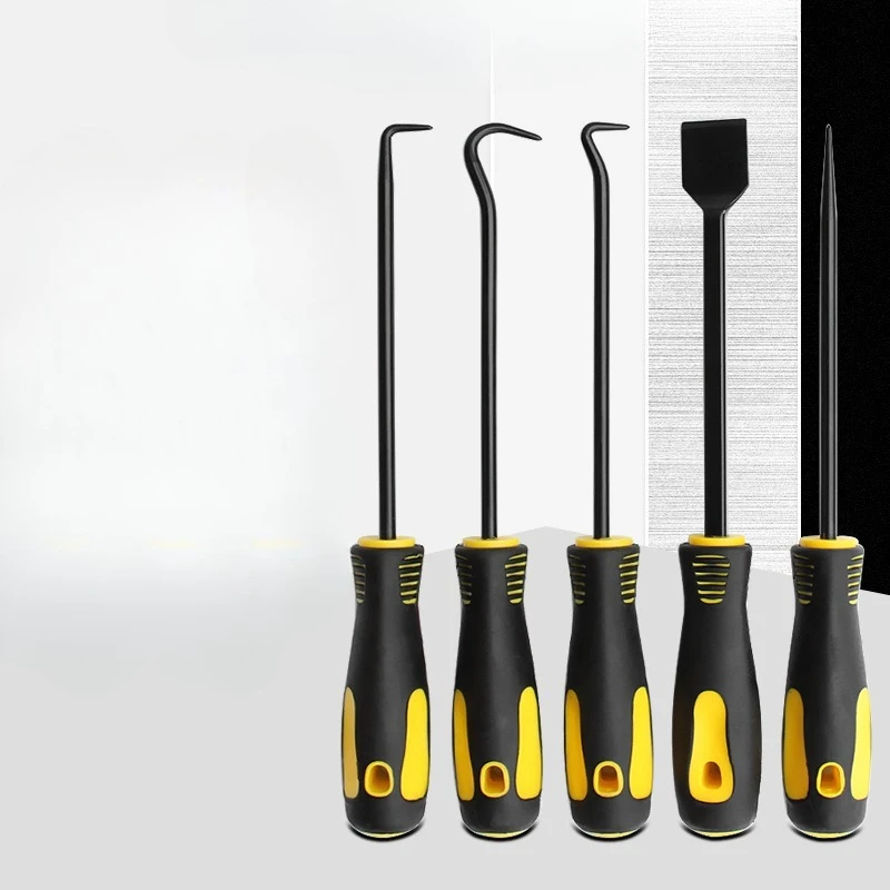 Oil seal screwdriver 4-piece set screwdriver right angle hook oil seal puller O-ring removal
Oil seal screwdriver 4-piece set screwdriver right angle hook oil seal puller O-ring removal