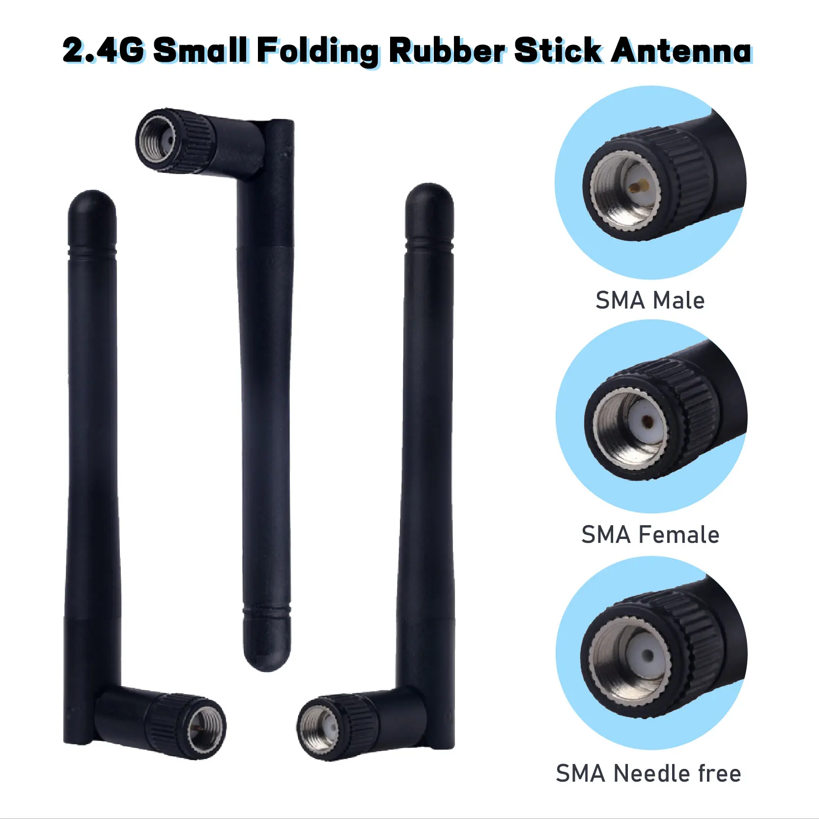 2PCS 2.4GHz 3dBi WiFi Antenna Aerial SMA RP-SMA Male Female Connector Wifi Antenna for Wireless Router Antenna Wi-fi
2PCS 2.4GHz 3dBi WiFi Antenna Aerial SMA RP-SMA Male Female Connector Wifi Antenna for Wireless Router Antenna Wi-fi