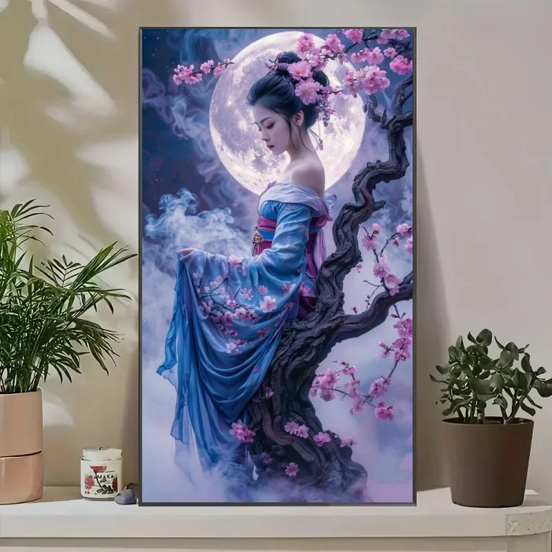 Ancient Style Women Moon Cherry Blossoms Full Round Square Diamond Painting Set, New 2026 DIY Diamond Art Mosaic Handmad Craft
Ancient Style Women Moon Cherry Blossoms Full Round Square Diamond Painting Set, New 2026 DIY Diamond Art Mosaic Handmad Craft