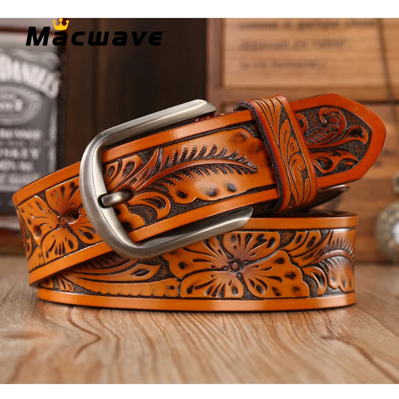 Western Floral Emboss Leather Belts Genuine Leather Designer Belt Male Fashion Classic Vintage Floral Emboss Decorative Punk
Western Floral Emboss Leather Belts Genuine Leather Designer Belt Male Fashion Classic Vintage Floral Emboss Decorative Punk