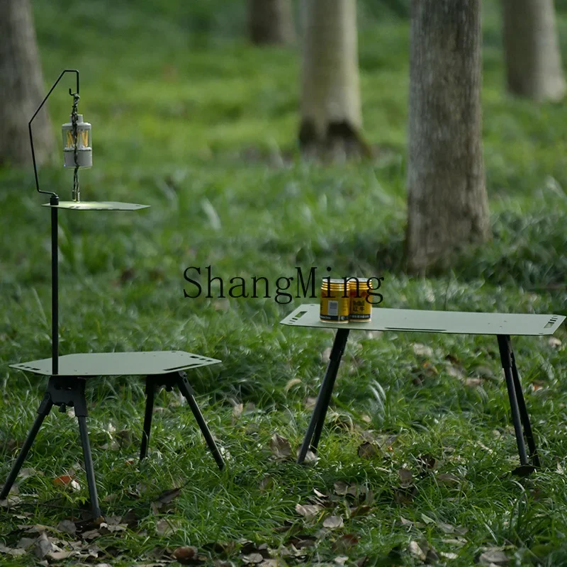 CL Outdoor Camping Hexagonal Table Portable Folding Tea Table Shelf Field Travel Multifunctional Retractable
CL Outdoor Camping Hexagonal Table Portable Folding Tea Table Shelf Field Travel Multifunctional Retractable