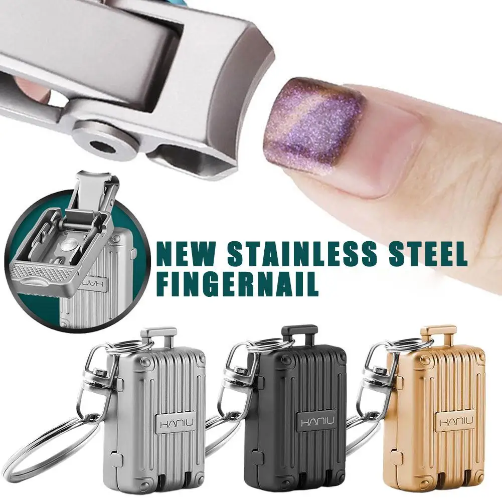 Exquisite Luggage Keychain Foldable Nail Cutter Manicure Clippers Nail Rotary Fingernail Toenail Trimmer Steel W2C5
Exquisite Luggage Keychain Foldable Nail Cutter Manicure Clippers Nail Rotary Fingernail Toenail Trimmer Steel W2C5
