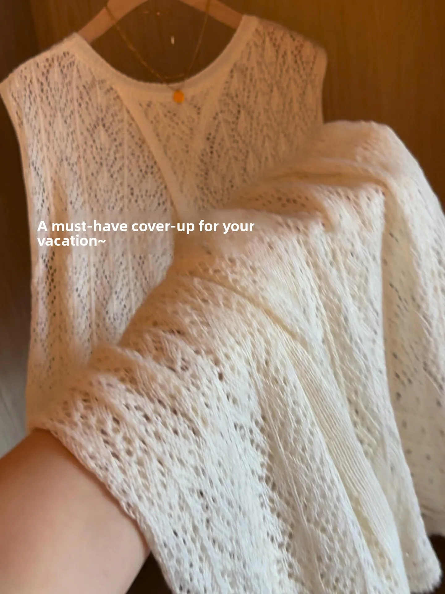 Мягкое вязаное пальто с кружевными вставками и вырезами для защиты от солнца, женская осенняя верхняя одежда в корейском стиле, для повседневной носки
Мягкое вязаное пальто с кружевными вставками и вырезами для защиты от солнца, женская осенняя верхняя одежда в корейском стиле, для повседневной носки