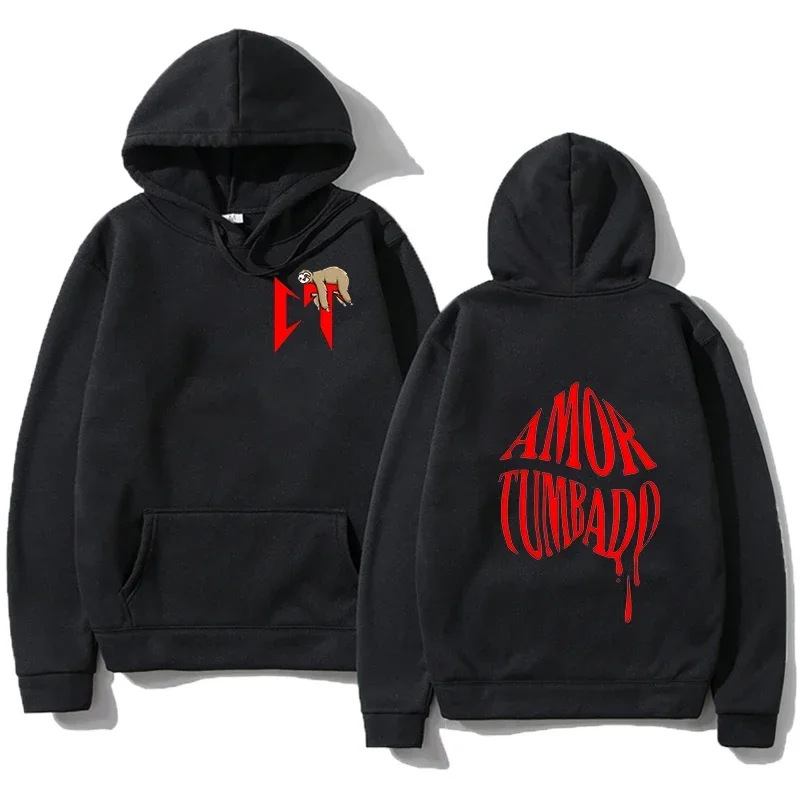 Singer Natanael Cano Amor Tumbado Sloth Hoodie Men Women High Quality Fashion Sweatshirt Street Trend Hip Hop Pullover
Singer Natanael Cano Amor Tumbado Sloth Hoodie Men Women High Quality Fashion Sweatshirt Street Trend Hip Hop Pullover