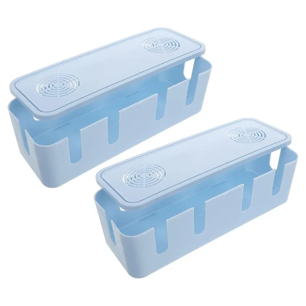 2PCS Wire Organizer Storage Box Cable Management Desktop Hider High Capacity Multifunctional Cord Container Bins Stylish
2PCS Wire Organizer Storage Box Cable Management Desktop Hider High Capacity Multifunctional Cord Container Bins Stylish