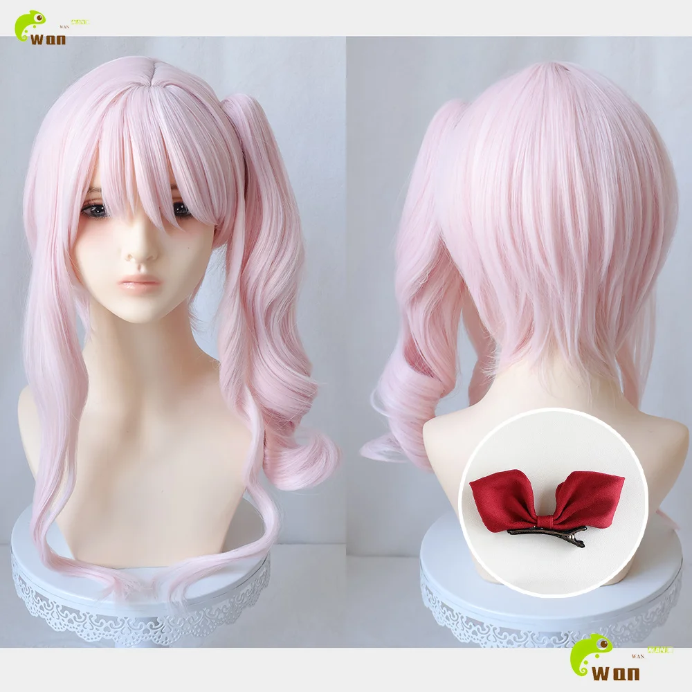 Pjsk Akiyama Mizuki Csoplay Wig 45cm Light Pink Curly Ponytail Clip Wigs Cospaly Anime Cosplay Wig Heat Resistant Synthetic Hair
Pjsk Akiyama Mizuki Csoplay Wig 45cm Light Pink Curly Ponytail Clip Wigs Cospaly Anime Cosplay Wig Heat Resistant Synthetic Hair